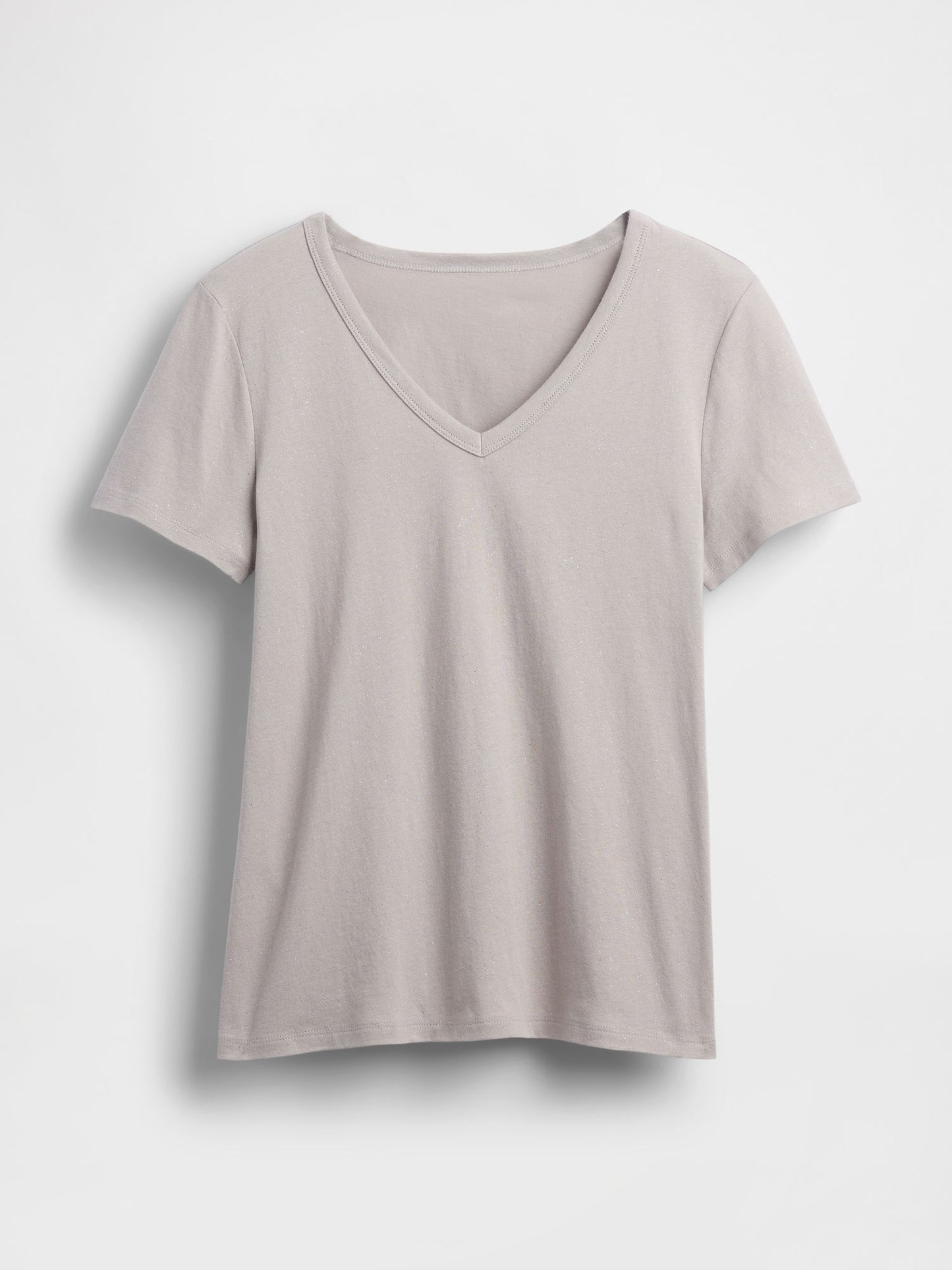 Bej Favorite V-yaka T-shirt