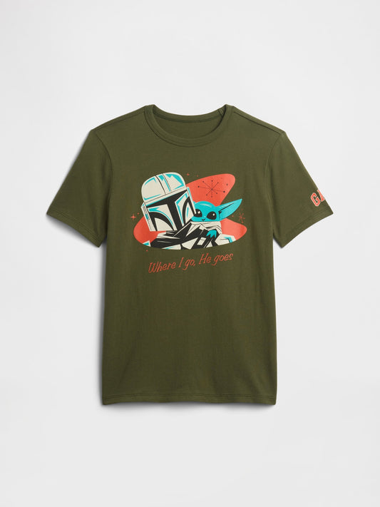 Haki Star Wars™ Grafik Baskılı T-shirt