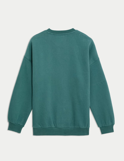 Saf Pamuklu Uzun Kollu Minecraft™ T-shirt (6-16 Yaş)