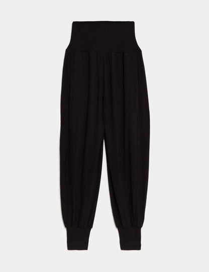 Tapered Fit Yüksek Belli Yoga Pantolonu