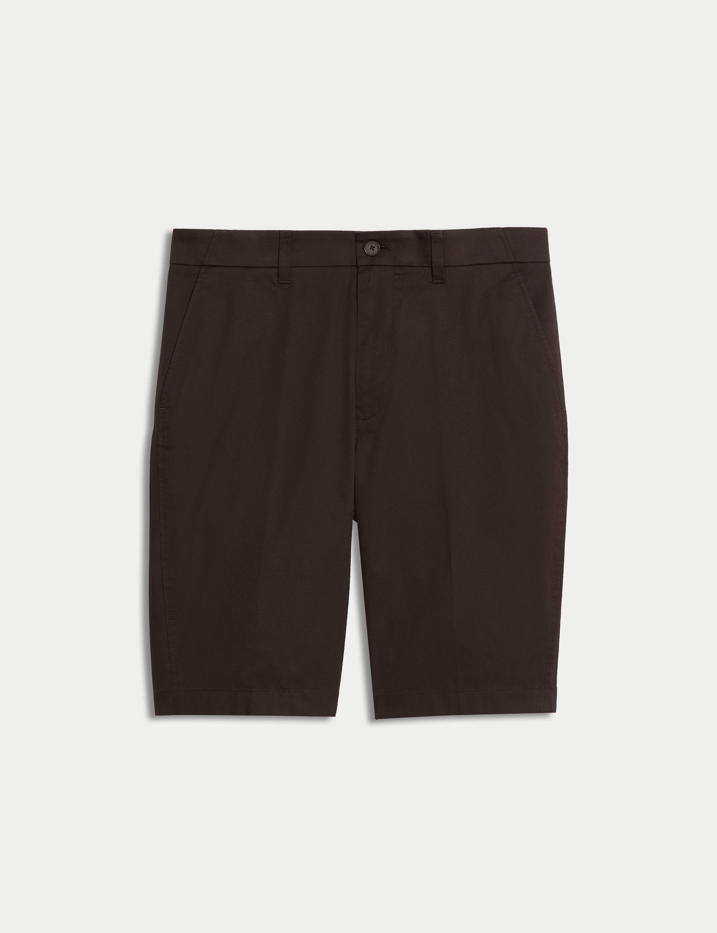 Pamuk Karışımlı Regular Fit Lightweight Chino Şort