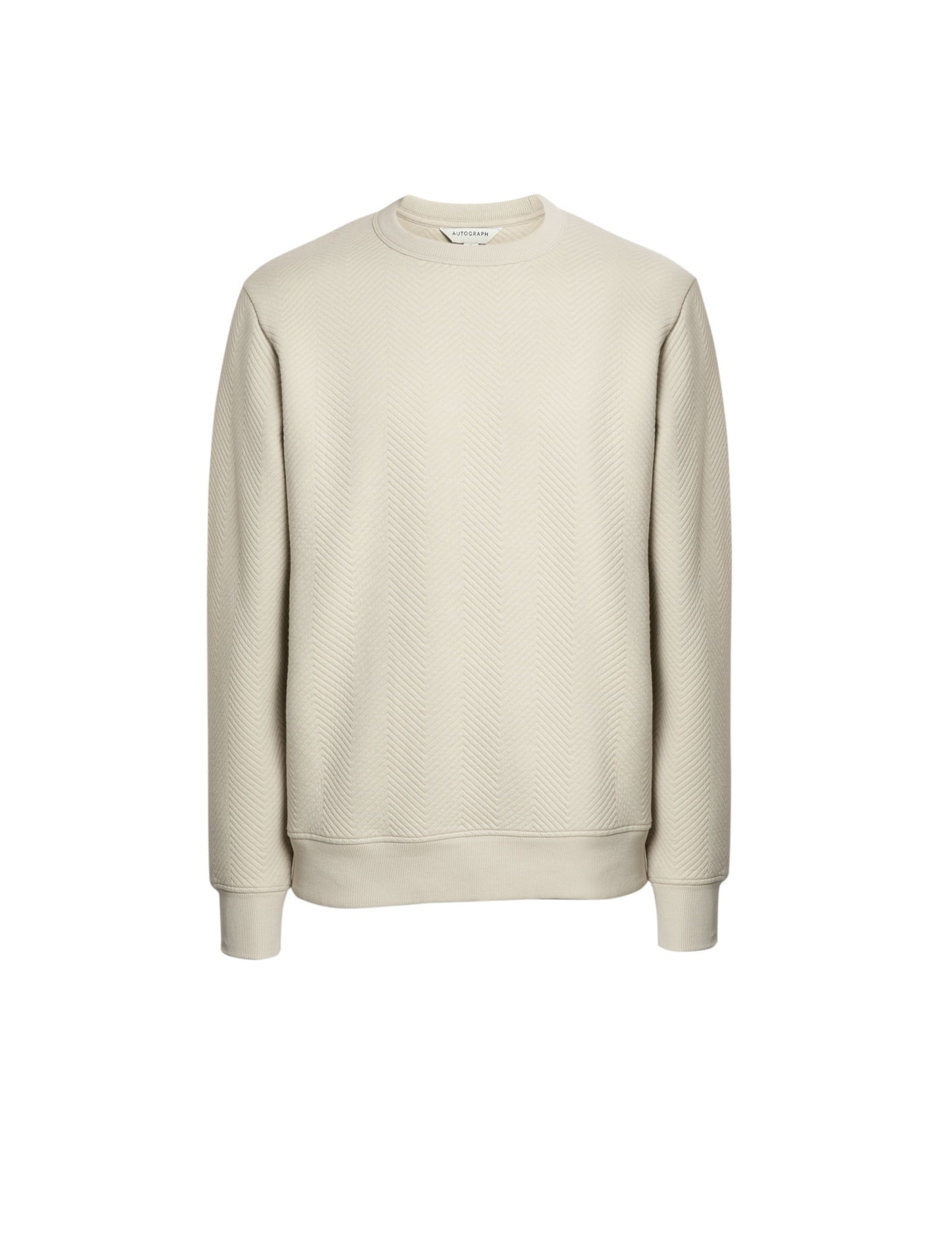 Saf Pamuklu Regular Fit Sweatshirt