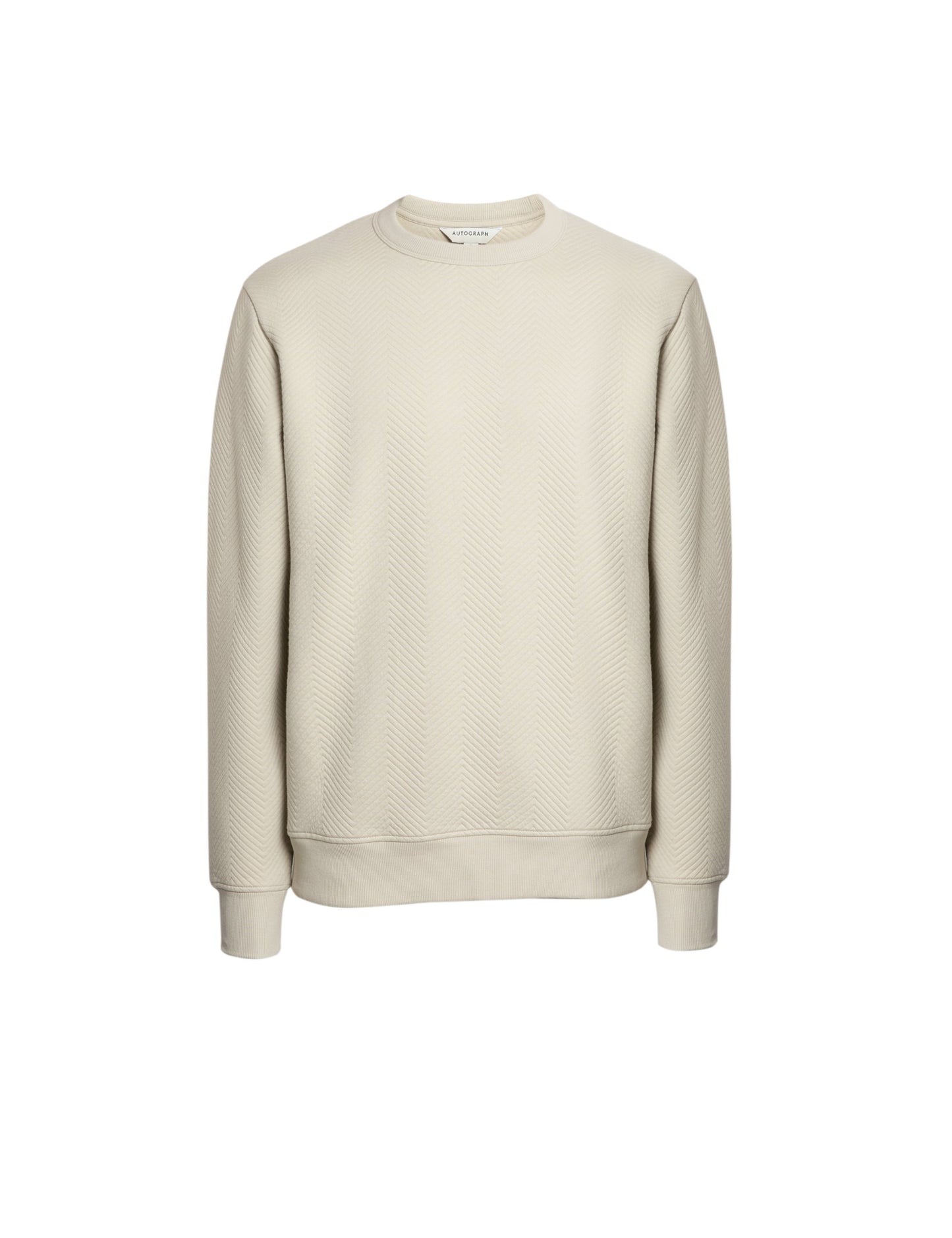 Saf Pamuklu Regular Fit Sweatshirt