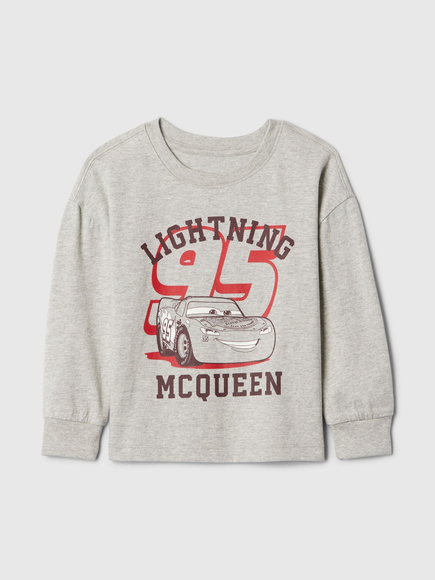 Gri Gap × Disney Cars Grafikli T-shirt