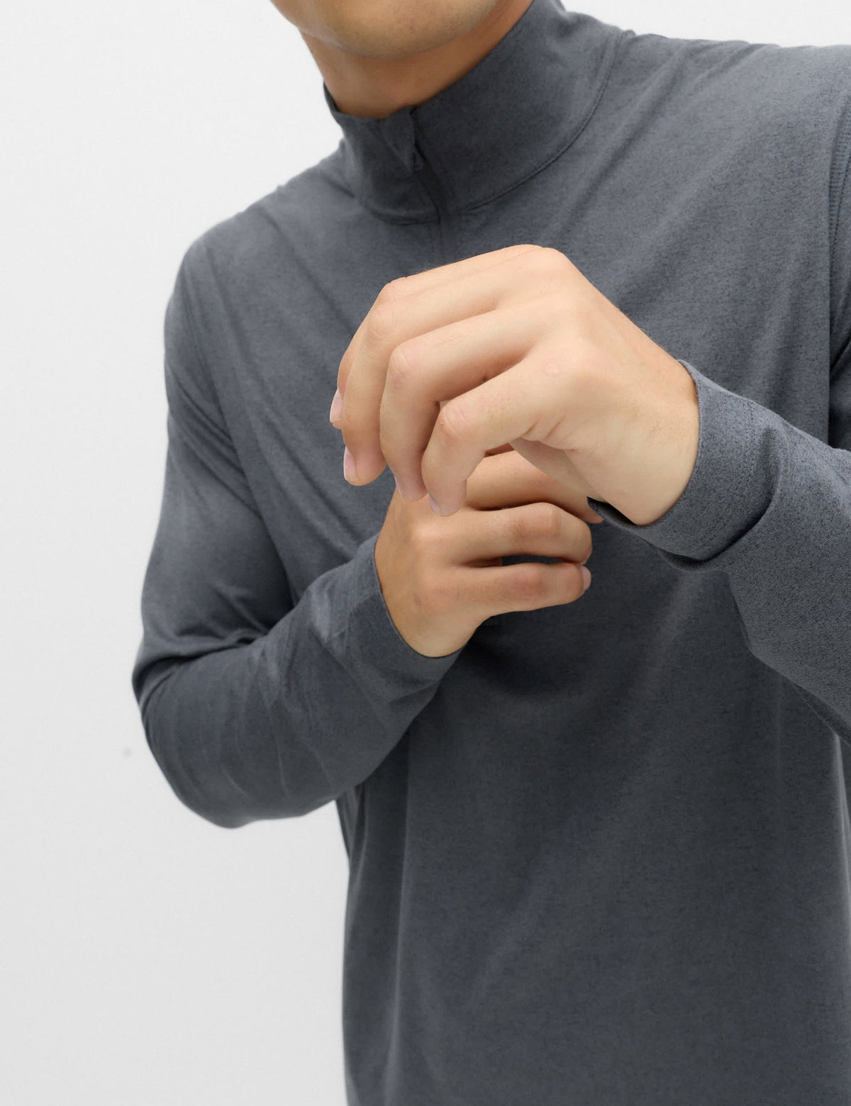 Yarım Fermuarlı Sweatshirt