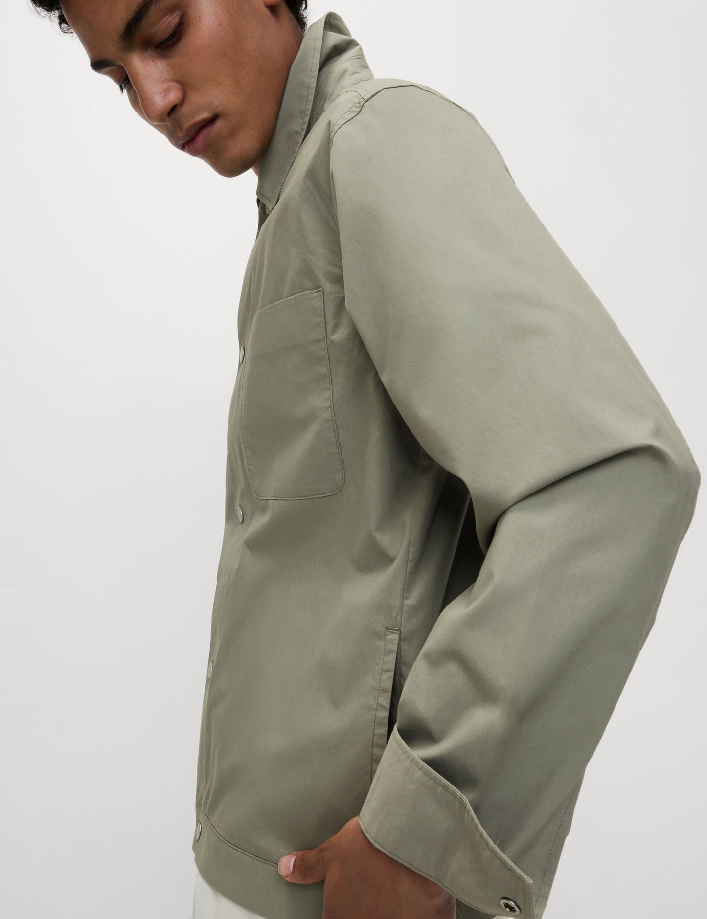 %100 Pamuklu Overshirt Gömlek