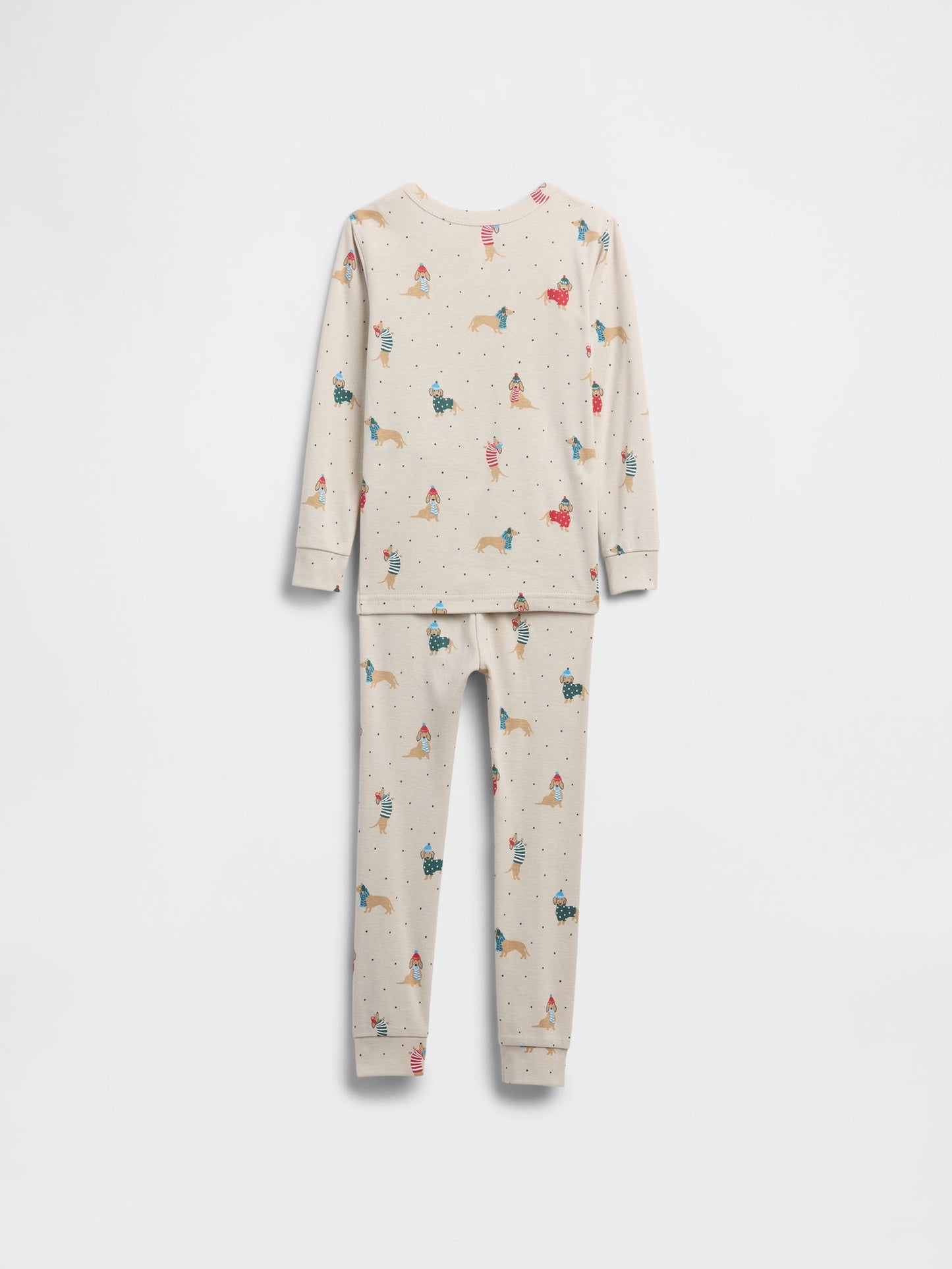 Gri %100 Organik Pamuk Pijama Takımı