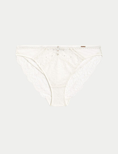 Aster Dantel Detaylı High Leg Külot