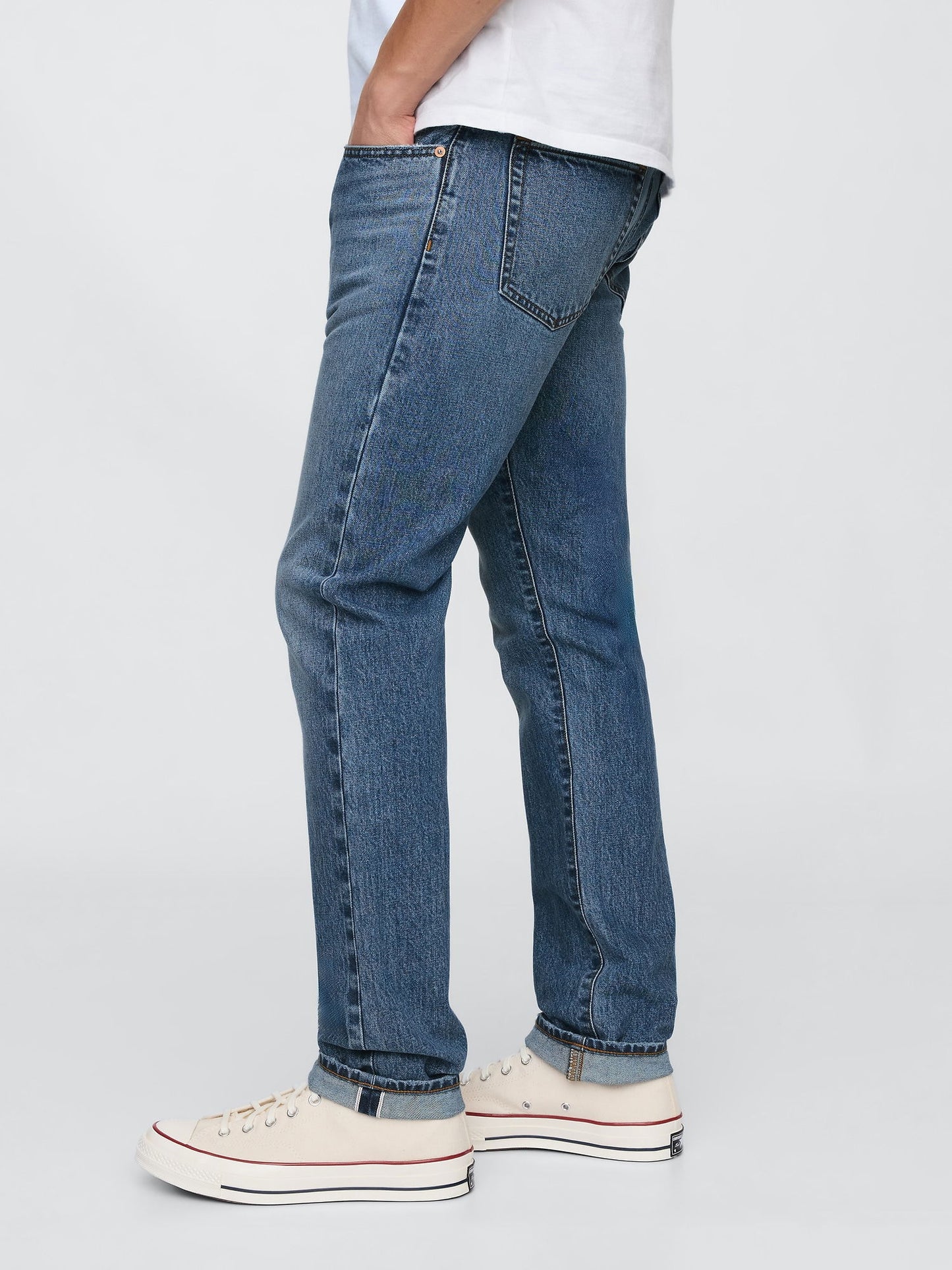 Koyu Mavi Slim Jean Pantolon