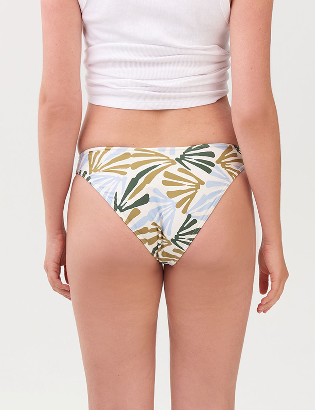 Işıltılı Yüksek Bel Bikini Altı