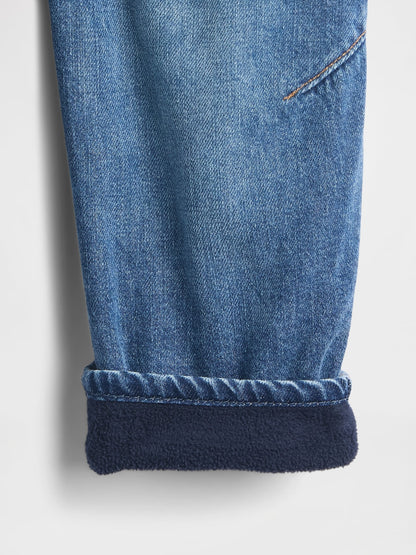 Mavi Cozy Astarlı Barrel Jean Pantolon