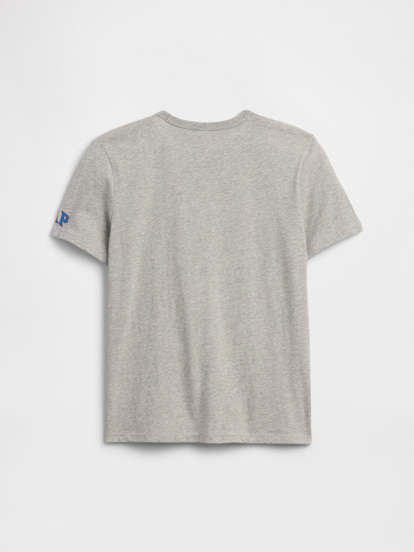 Gri Süper Mario Grafik Baskılı T-shirt