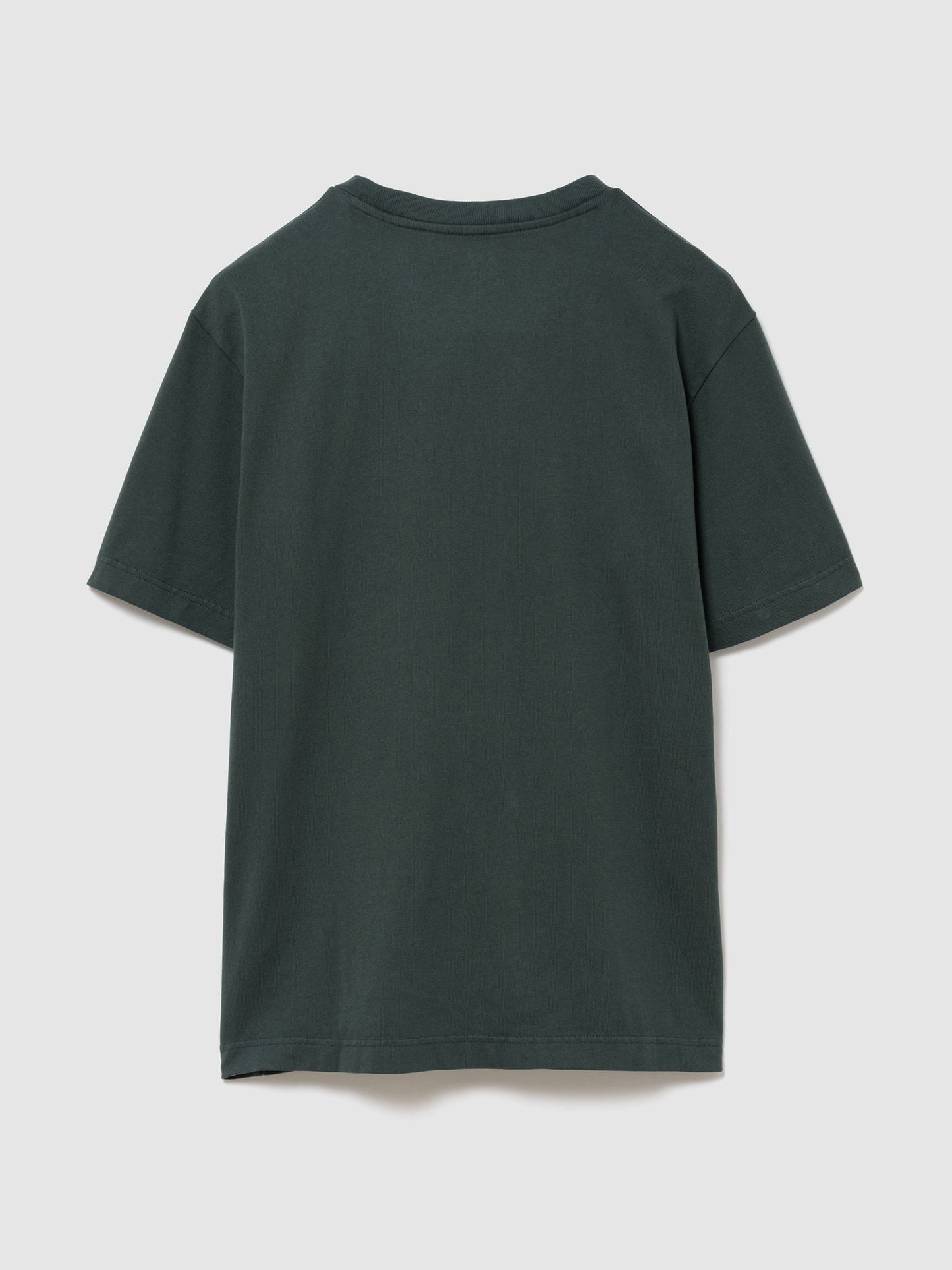Koyu Yeşil Heavyweight Gap Logo Relaxed Crop T-shirt