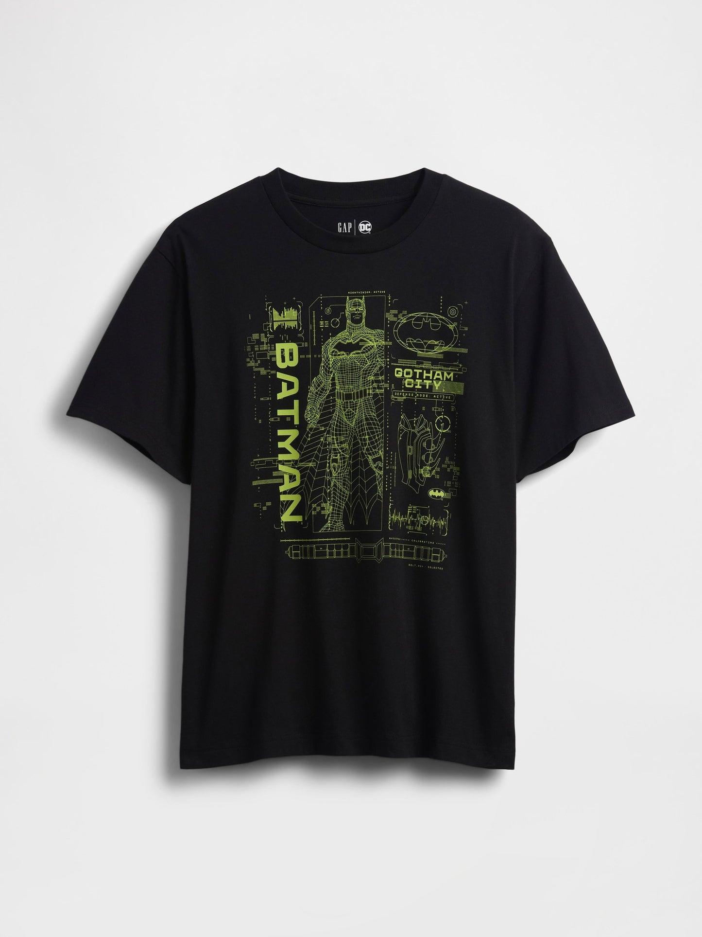 Siyah Wb™ Batman Everyday Soft Grafik Baskılı T-shirt
