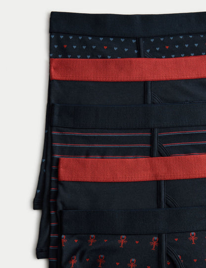 5’li Pamuk Karışımlı Cool & Fresh Trunks