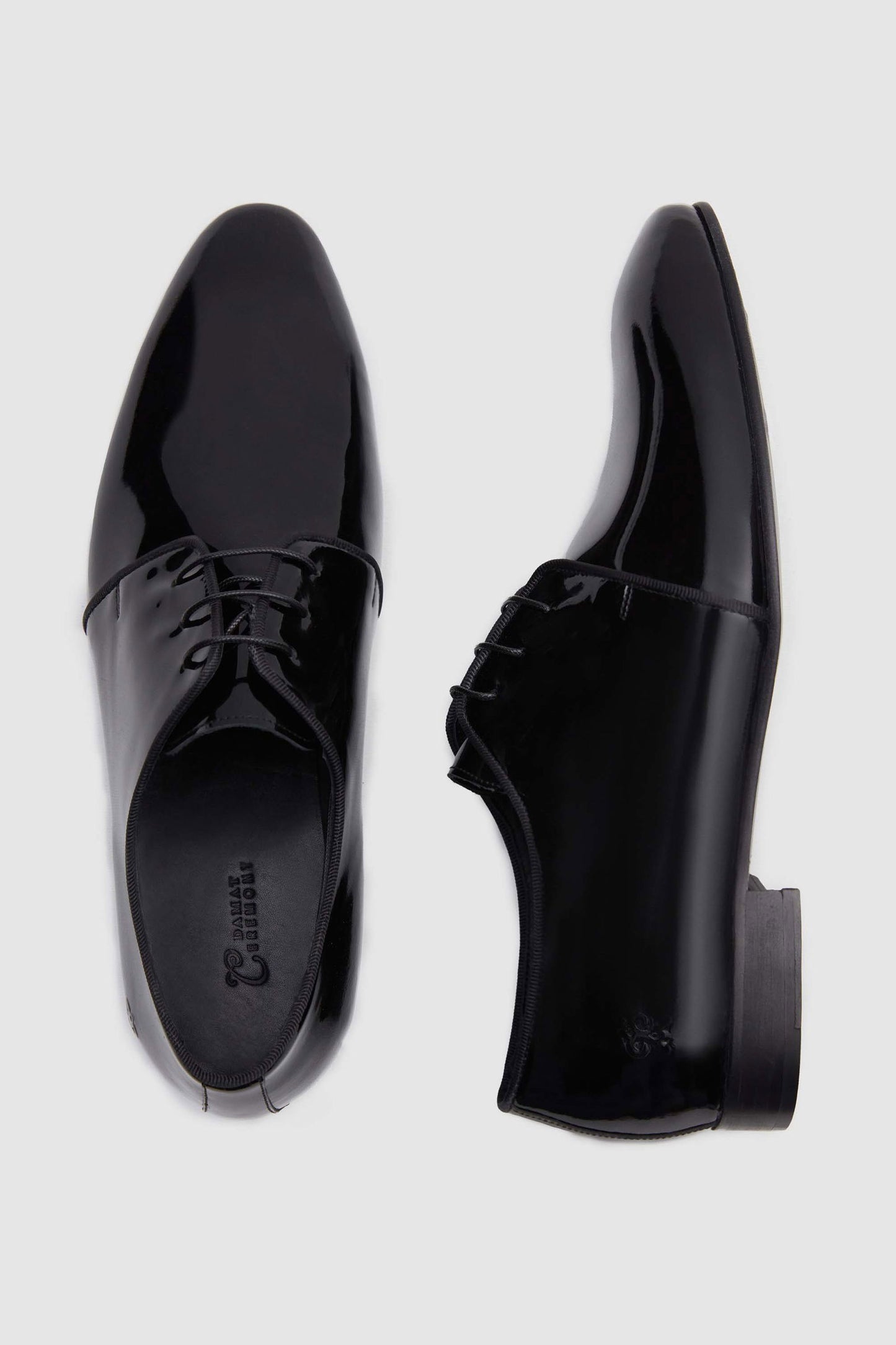 Damat Siyah Deri Smokin Ayakkabi