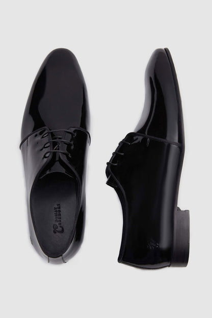 Damat Siyah Deri Smokin Ayakkabi