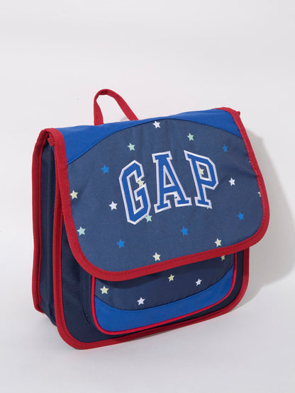 Koyu Mavi Gap Logo Kapaklı Sırt Çantası