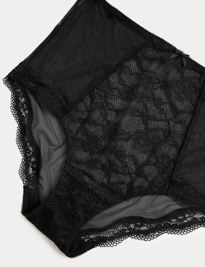 3’lü Dantelli Full Brief Külot