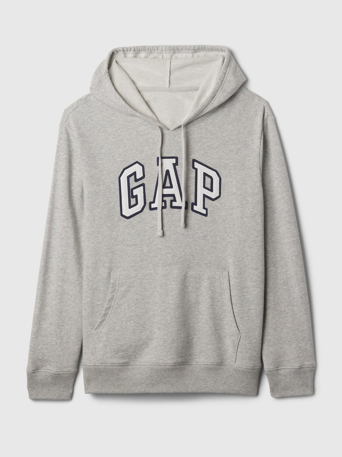 Açık Gri Gap Logo Havlu Kumaş Sweatshirt