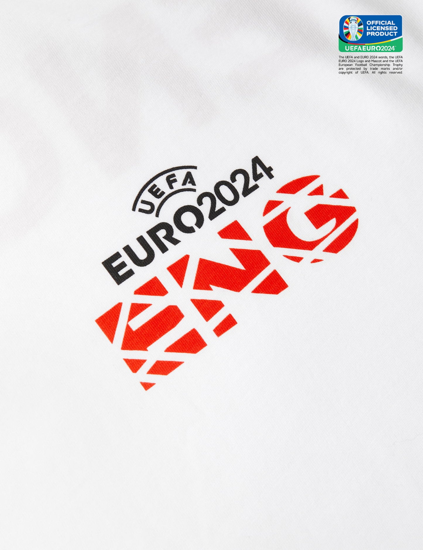 Saf Pamuklu Uefa Euro2024™ T-shirt (2-7 Yaş)