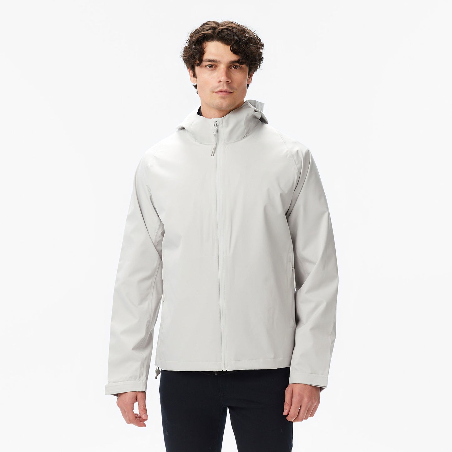 Nautica Erkek Gri Regular Fit Yağmurluk