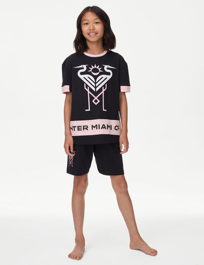 ?inter Miami:trade_mark: Futbol Pijaması (6–16 Yaş)?