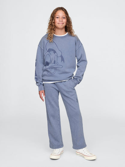 Koyu Mavi Gap × Disney Gap Logo Vintagesoft Fleece Eşofman Altı