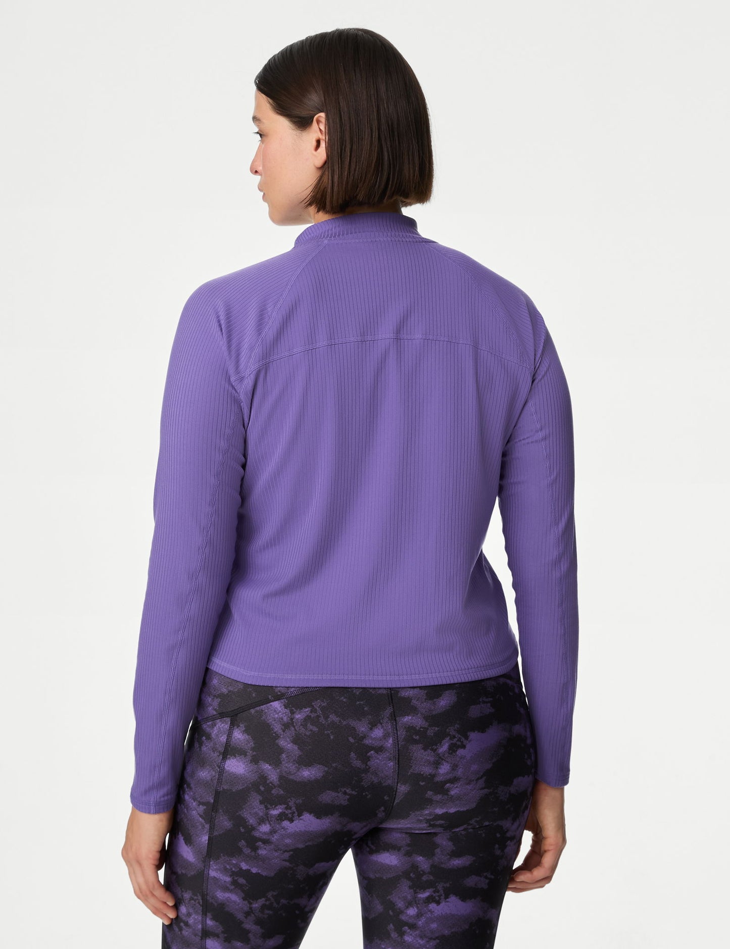 Cool Comfort:trade_mark: Fitilli Uzun Kollu Crop Top