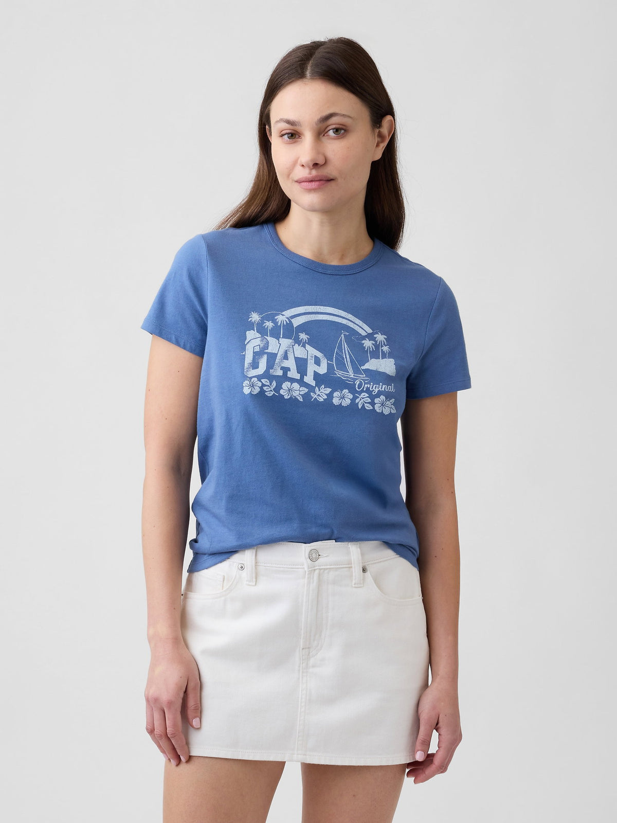 Kırık Beyaz Favorite Grafik Baskılı T-shirt