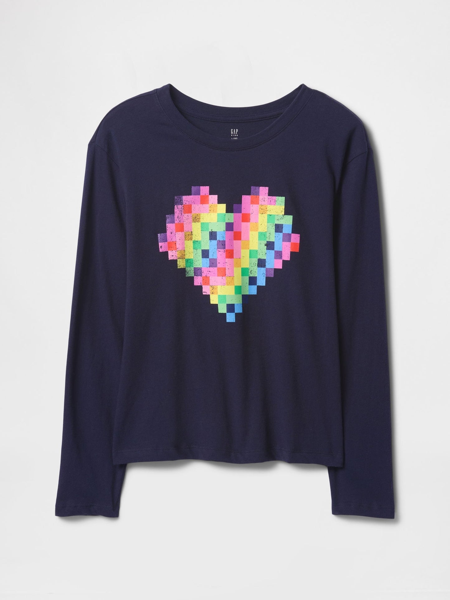 Lacivert Grafikli T-shirt