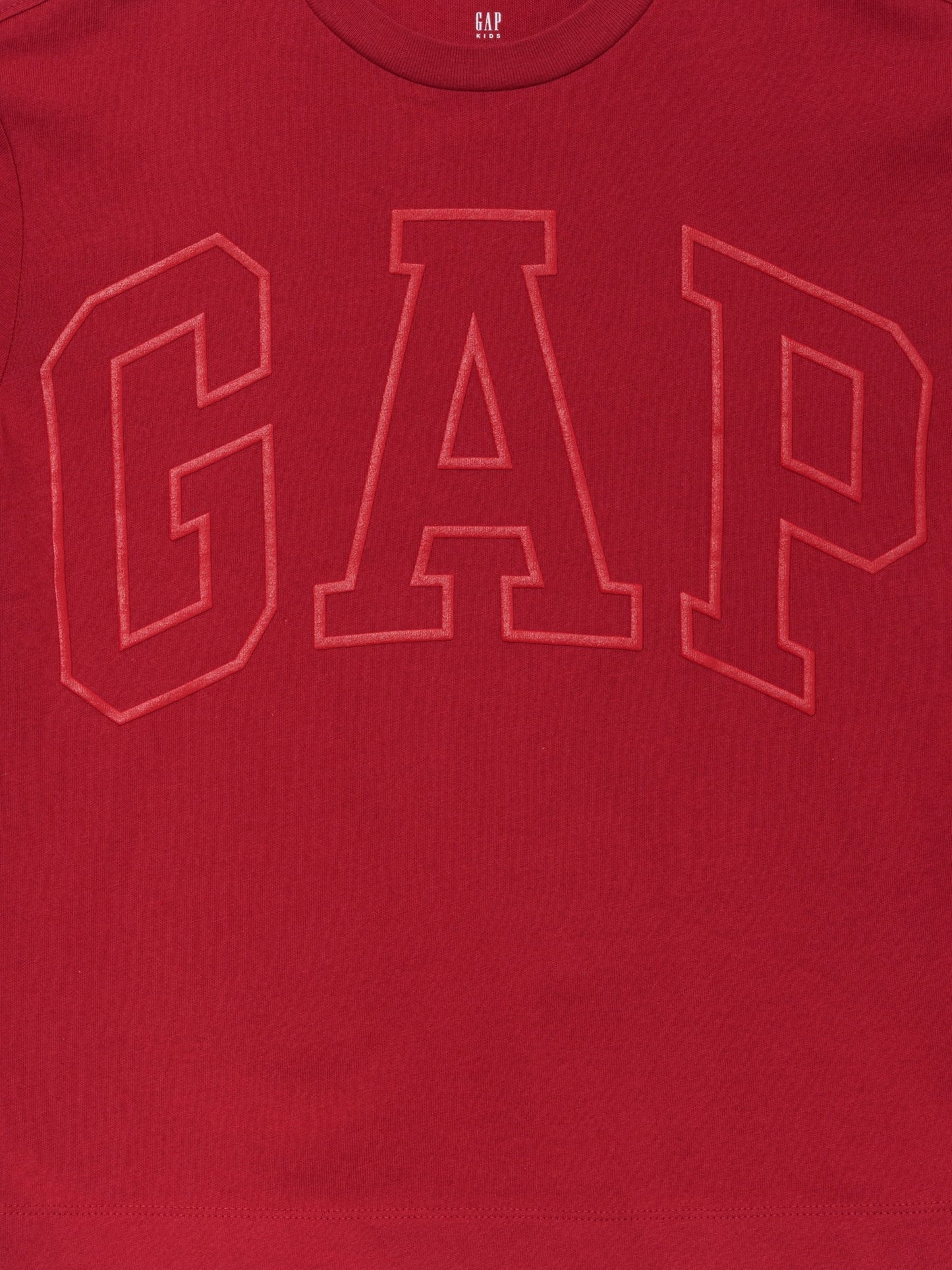 Kırmızı Arch Logo T-shirt