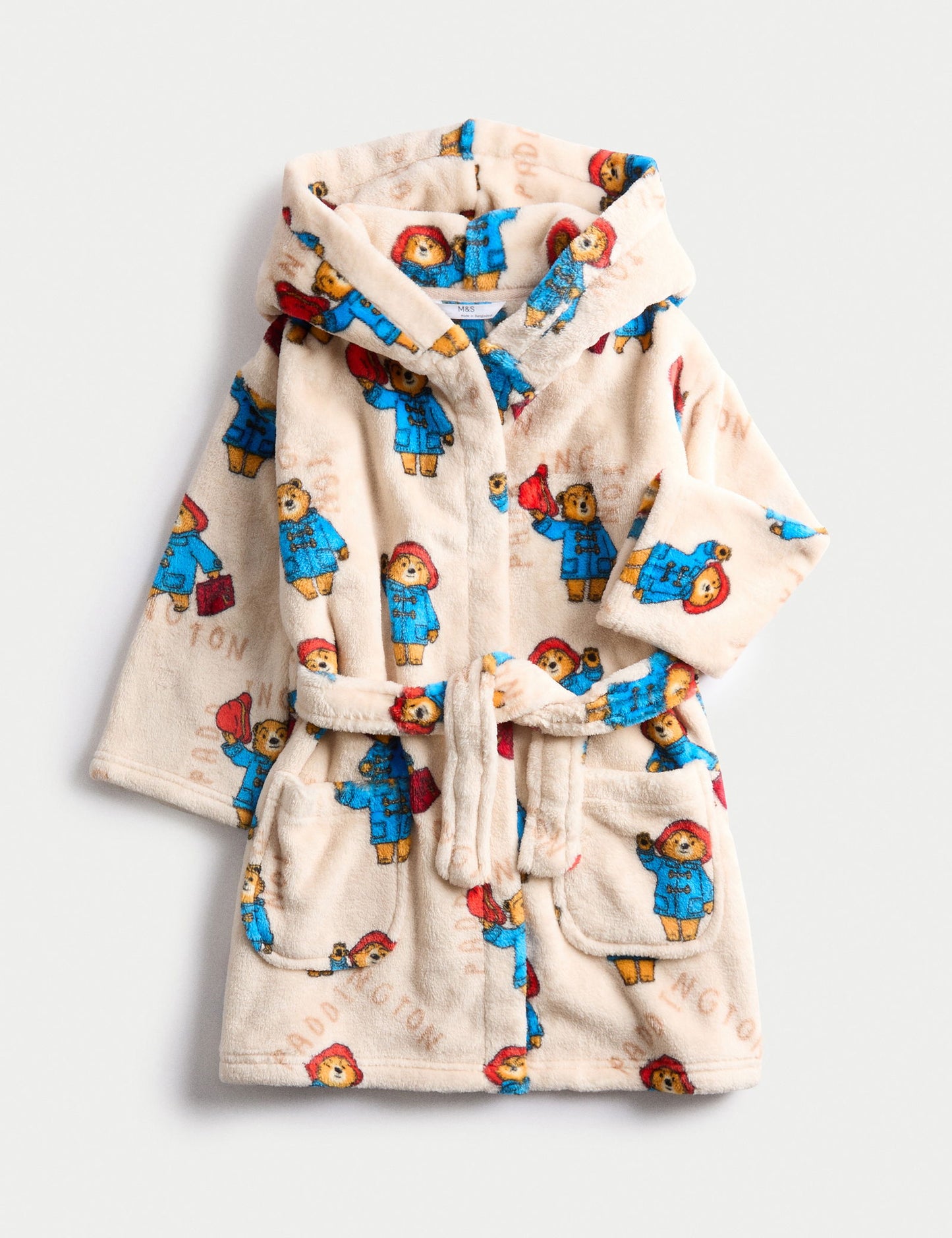 Paddington Polar Kapüşonlu Sabahlık (1-8 Yaş)