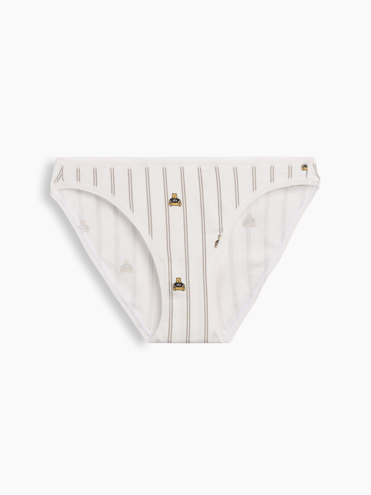 Kırık Beyaz Softmade Organik Stretch Pamuk Bikini Külot
