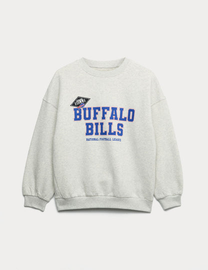 Buffalo Bills Desenli Sweatshirt