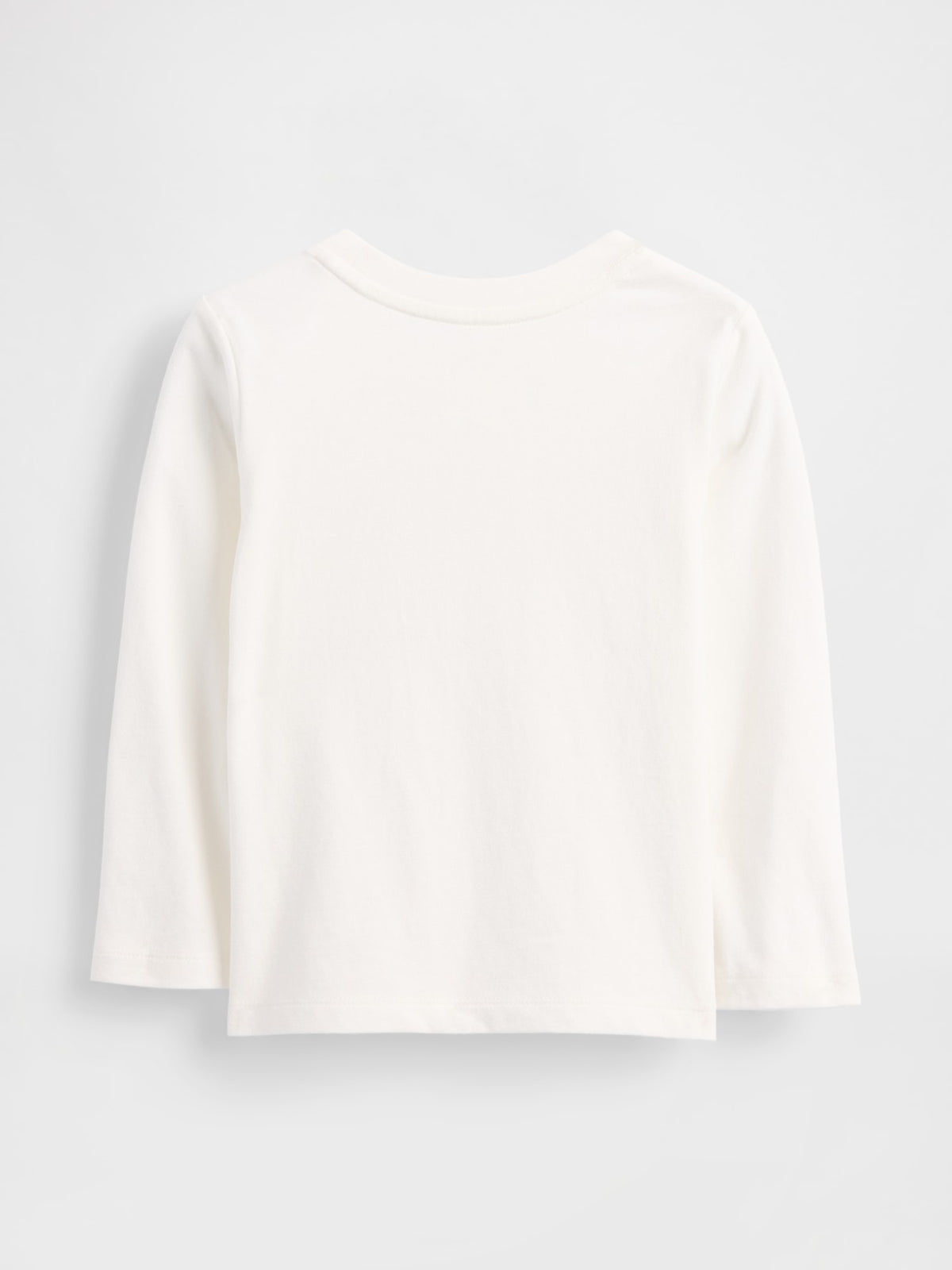 Beyaz Gap Logo Cep T-shirt