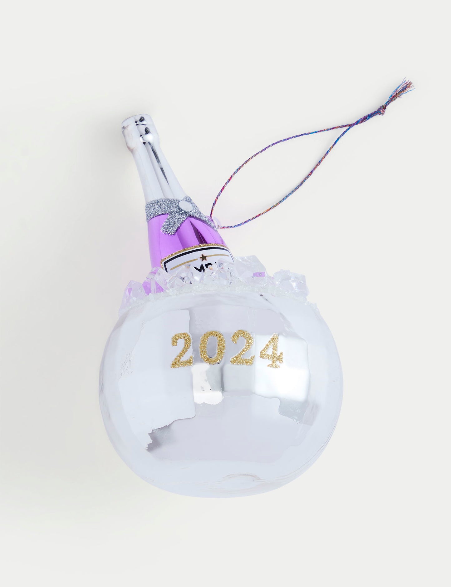 Cam Disco 2024 Şampanya Yılbaşı Süsü
