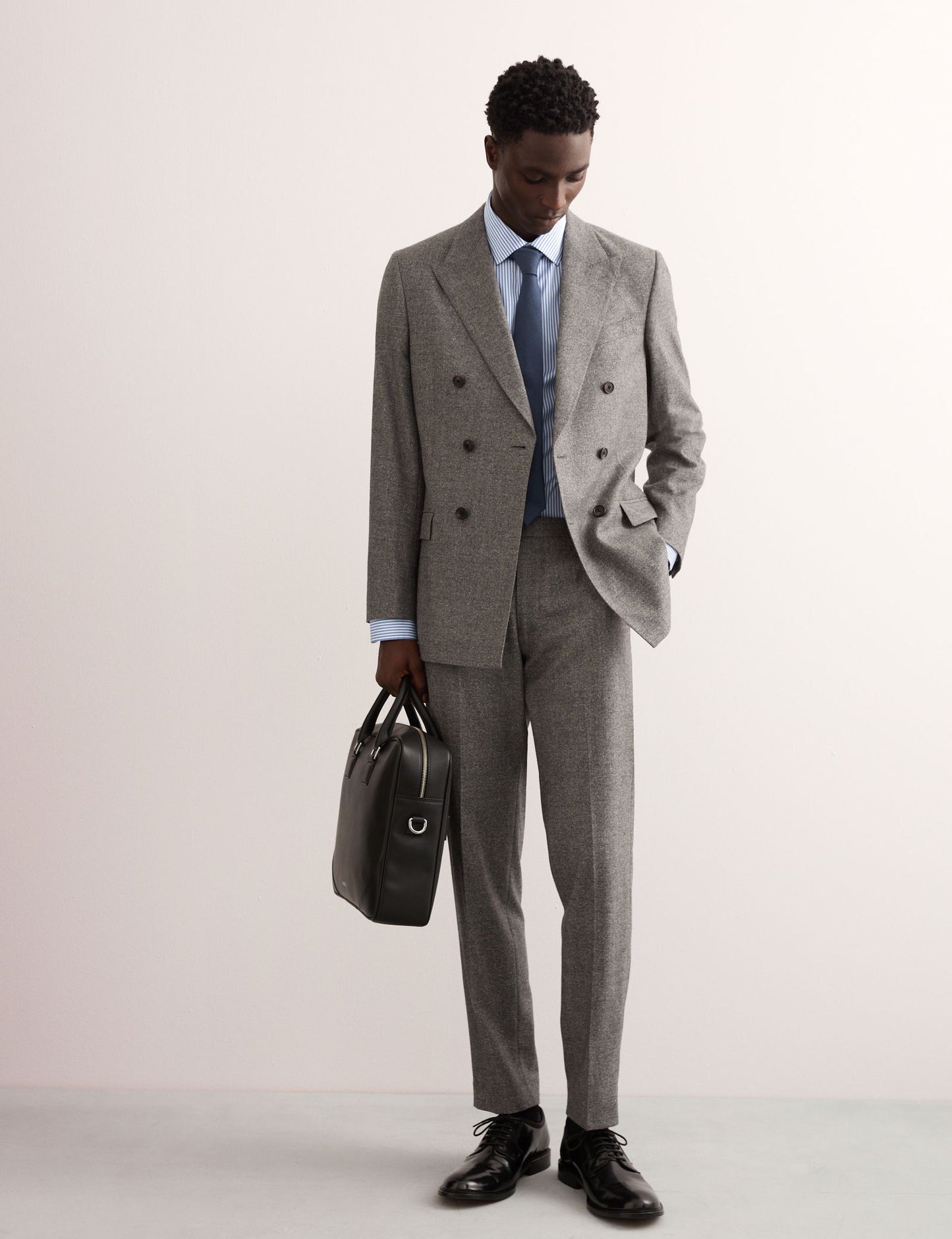 Saf Pamuklu Tailored Fit Uzun Kollu Gömlek