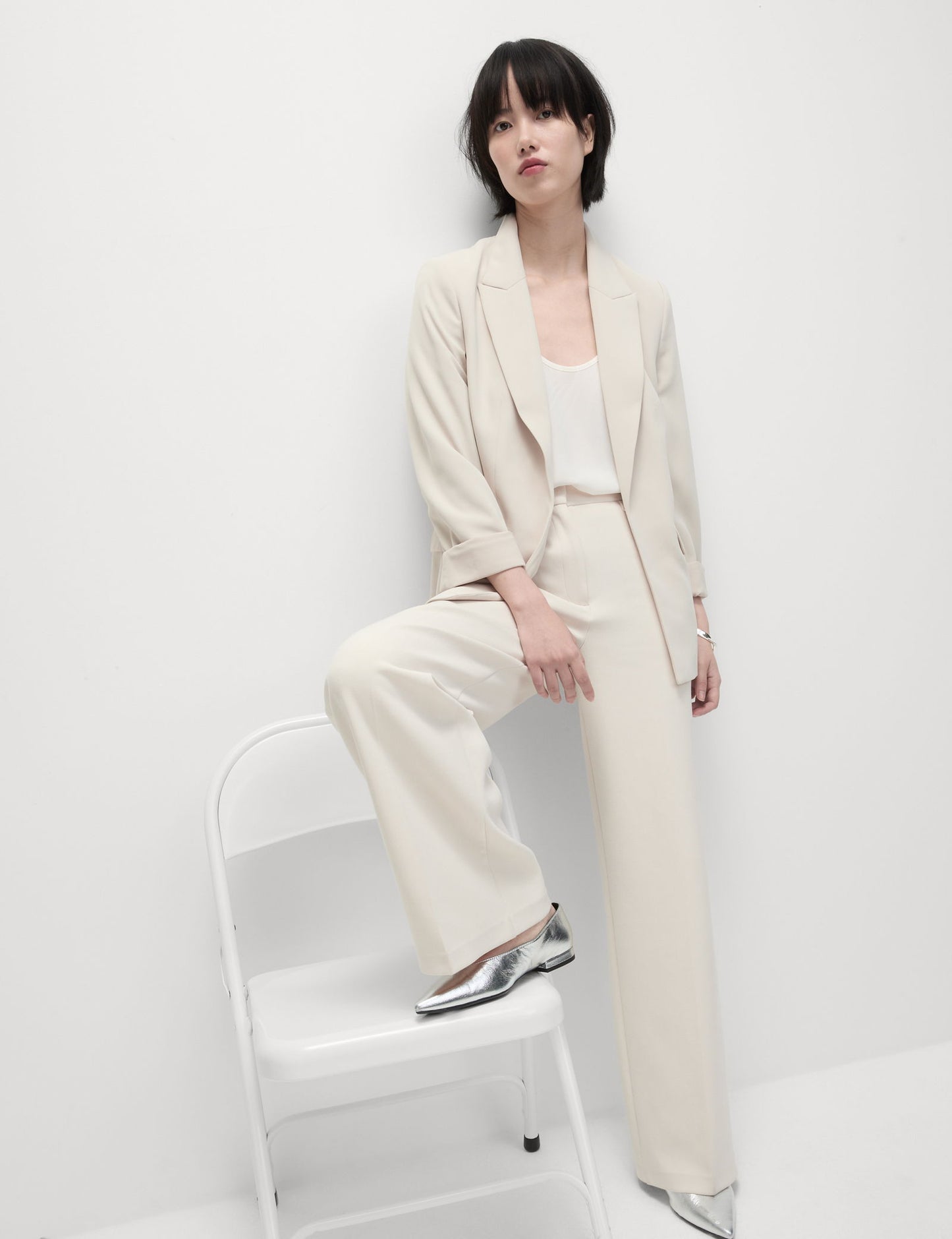 Relaxed Fit Blazer Ceket