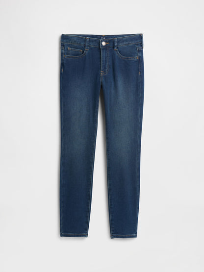 Koyu Mavi Skinny Jean Pantolon