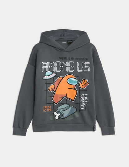 Among Us™ Kapüşonlu Sweatshirt (6-16 Yaş)