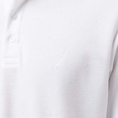 Nautica Erkek Beyaz Classic Fit Uzun Kollu Polo Yaka T-shirt