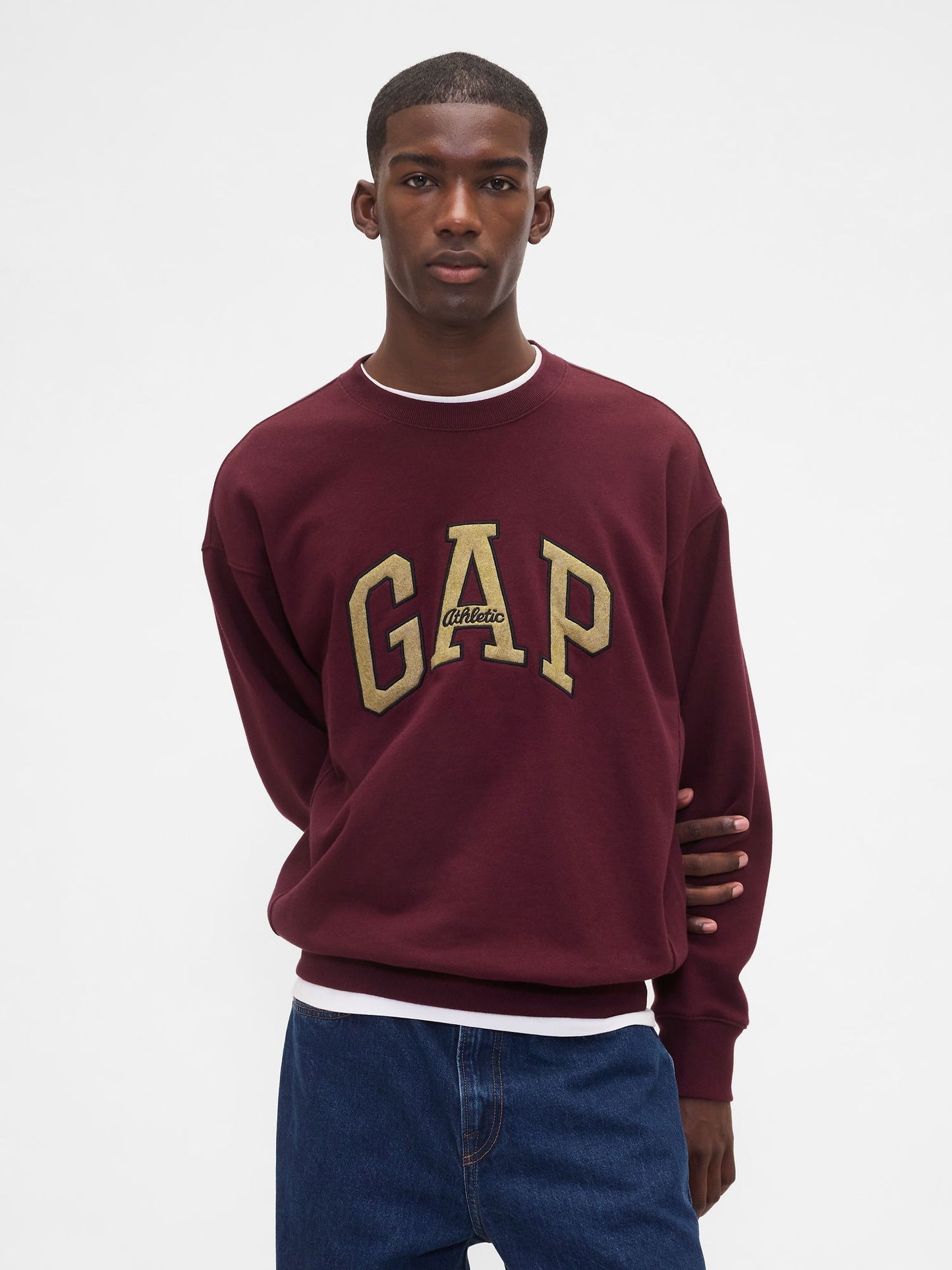 Bordo Heavyweight Oversized Logo Sweatshirt