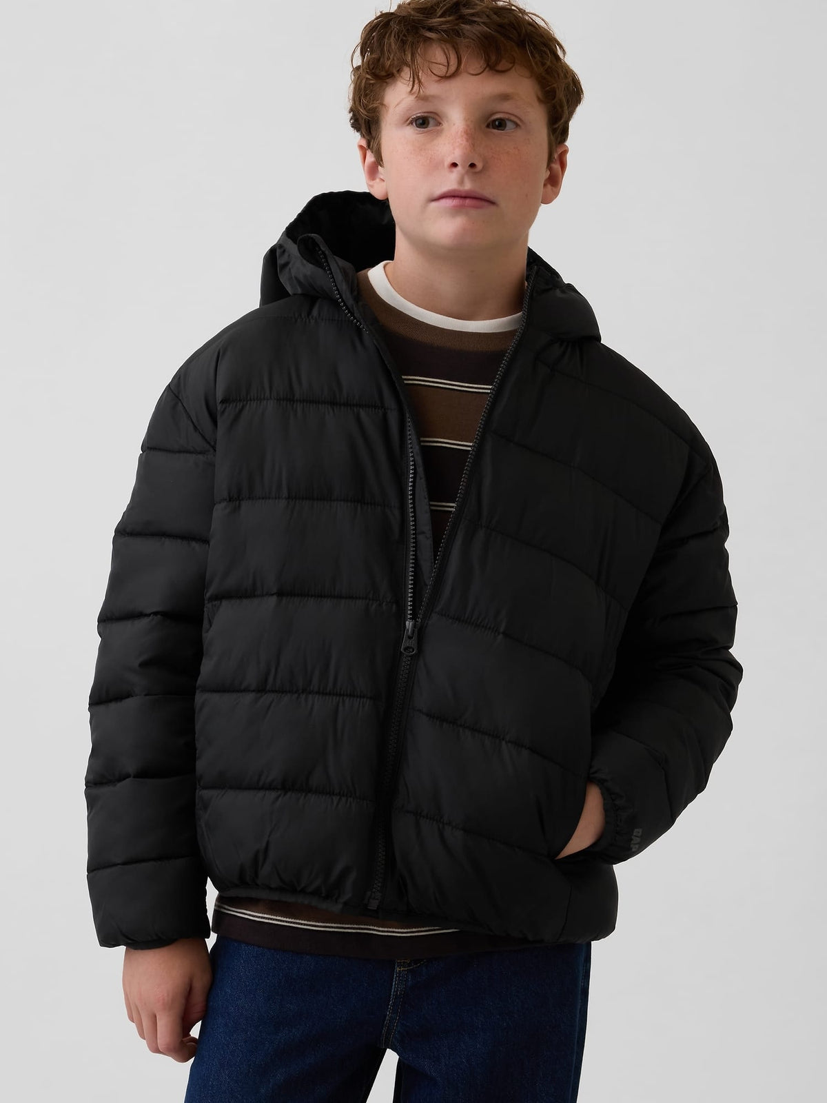 Kamuflaj Recycled Lightweight Puffer Şişme Mont