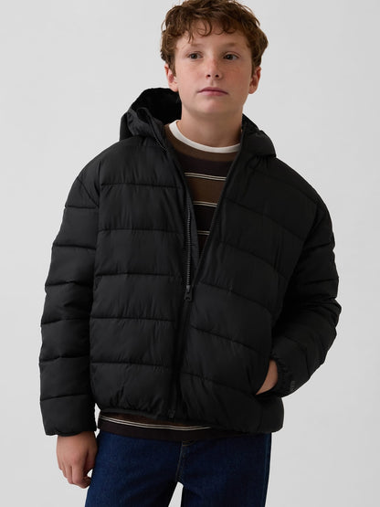 Kamuflaj Recycled Lightweight Puffer Şişme Mont