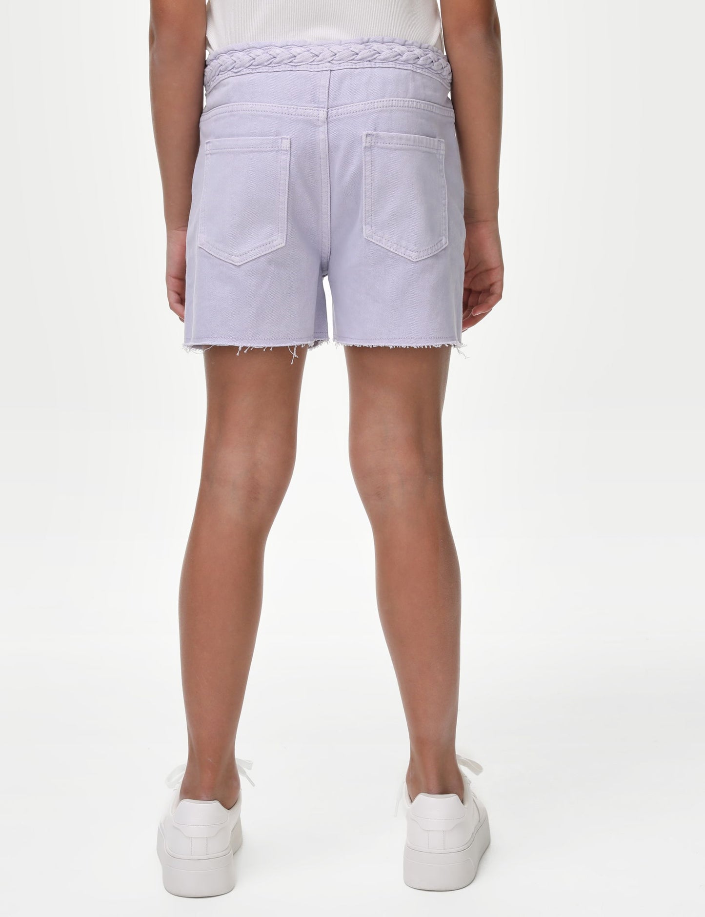 Saf Pamuklu Denim Şort (6-16 Yaş)