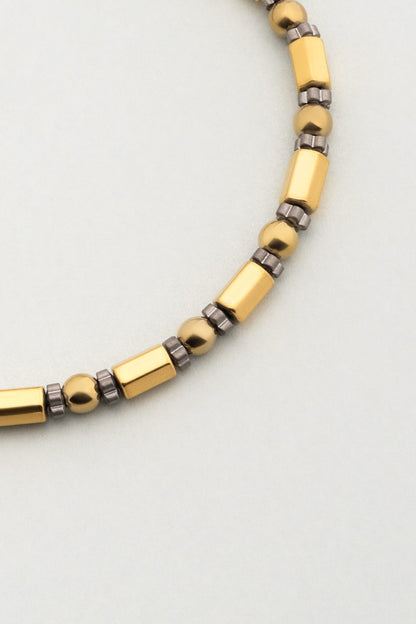 Hematit Taşlı Oksitli 22 Cm Gümüş Erkek Bileklik 1126536637