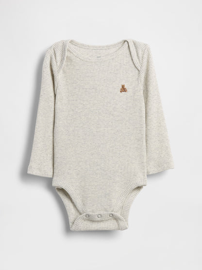 Açık Gri First Favorites Tinyrib Bodysuit