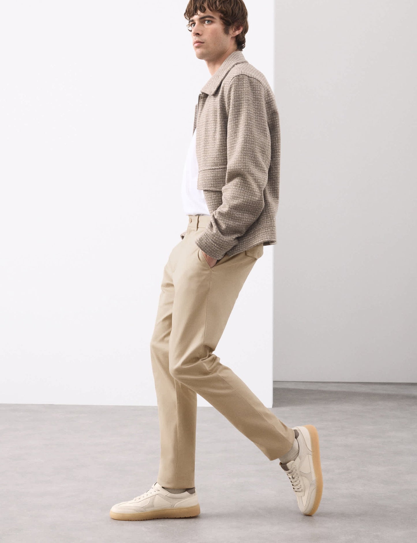 Pamuk Karışımlı Slim Fit Pantolon