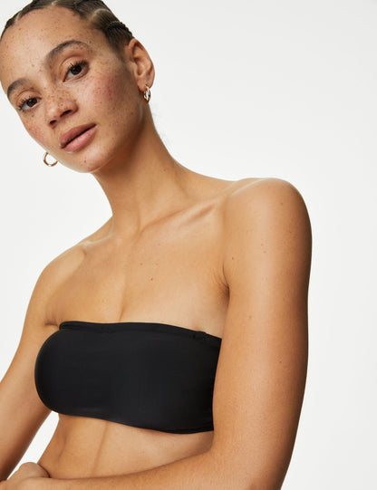 Regular Fit Bandeau Bikini Üstü